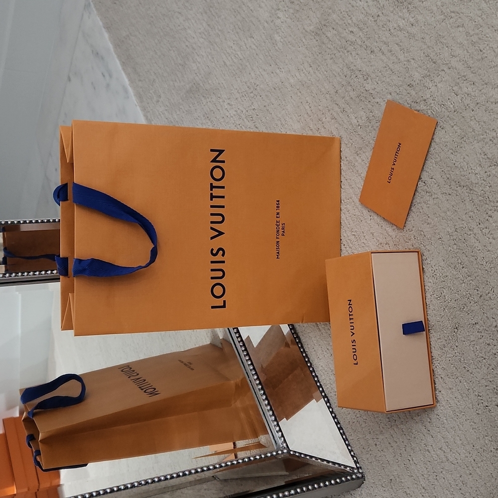 Louis Vuitton Drawer-Box, Bag & Receipt Holder Bundle!